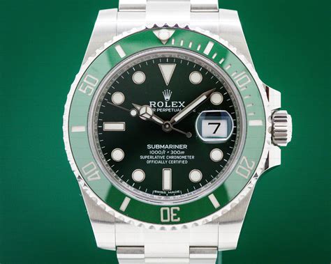 rolex submariner all green